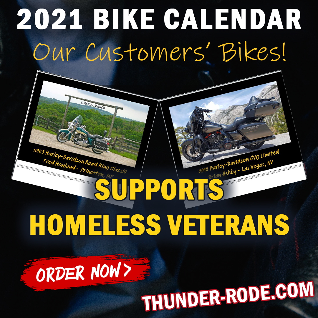 2021 Bike Calendar Supporting Homeless Veterans