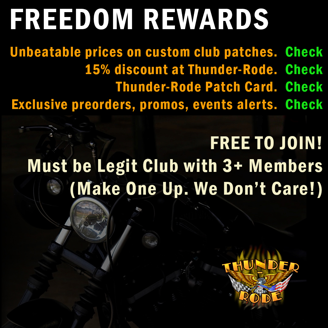 Thunder-Rode Gold Freedom Rewards