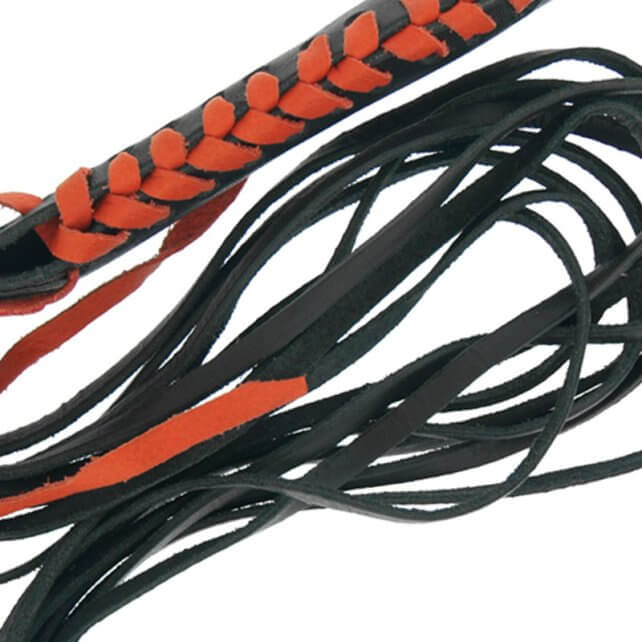Lace-Up Motorcycle Clutch Cover with Fringe