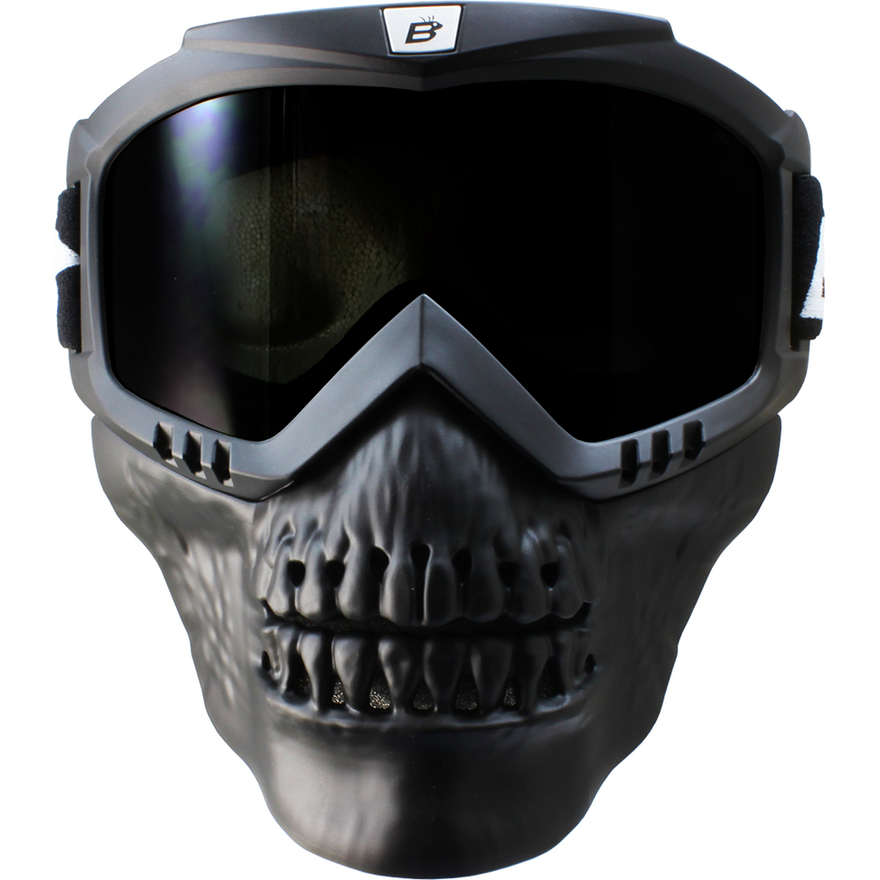 skullbird goggles blue reflectech lenses