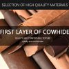 Leather Men's Waist Belt Pack cowhide leather