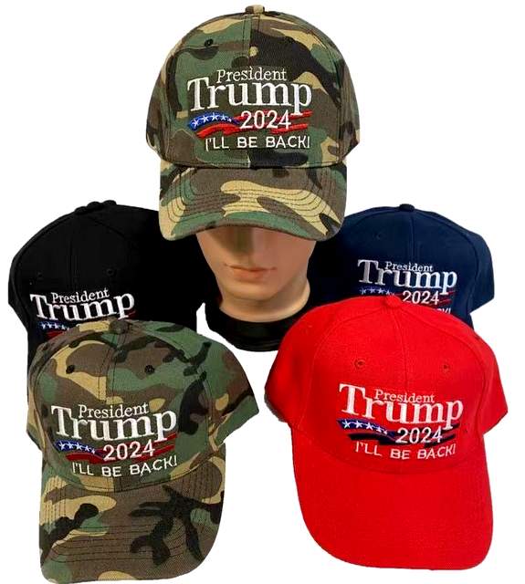 President Trump 2024 I'll Be Back Hat