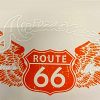 Arizona Route 66 America's Main Street - Orange