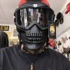Over the Glasses Goggles with Black Skull Facemask- SkullBird