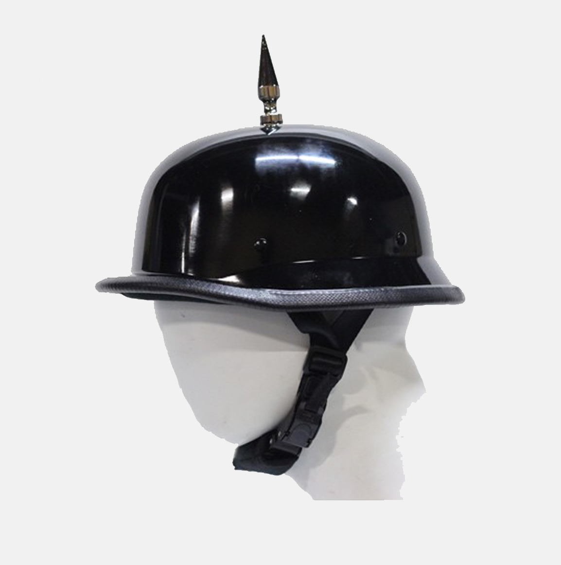 1 Spike German Shiny Novelty Helmet