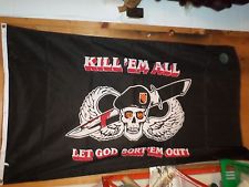 Kill Em All Let God Sort Em Out Flag - 3x5