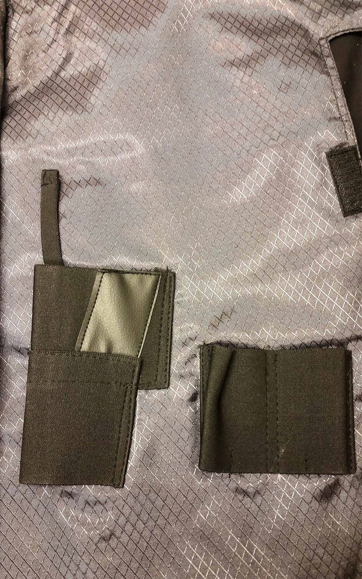 Black Denim Conceal Carry Vest